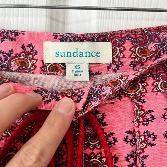 Sundance cotton and linen drawstring women’s shorts size xs - Picture 5 of 10